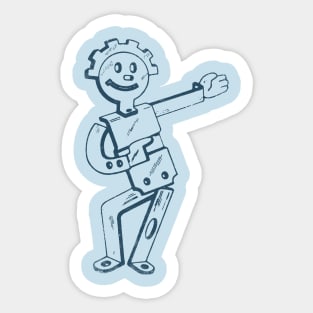 Robot Sticker